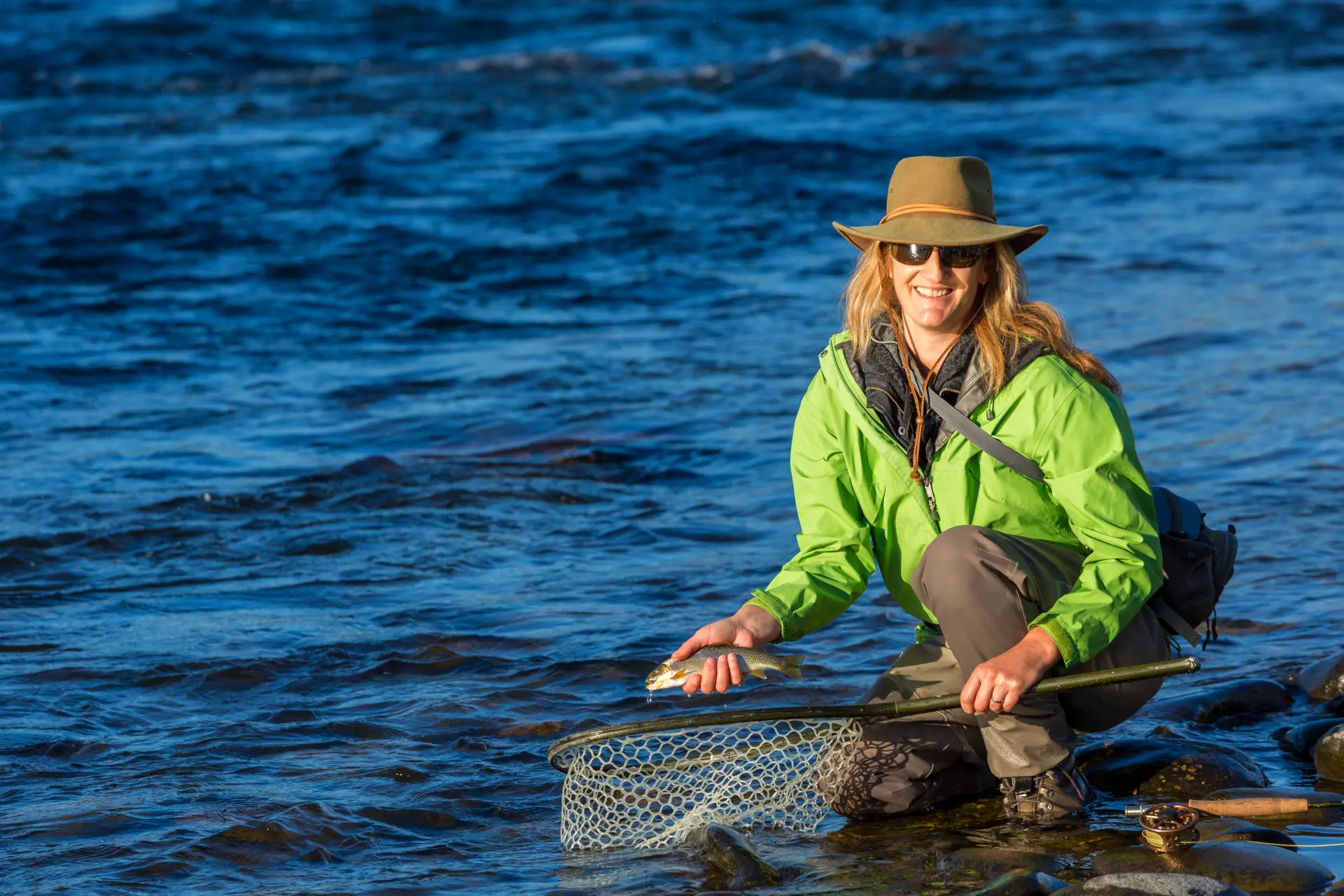 Putting new fly-fishing techniques into practice